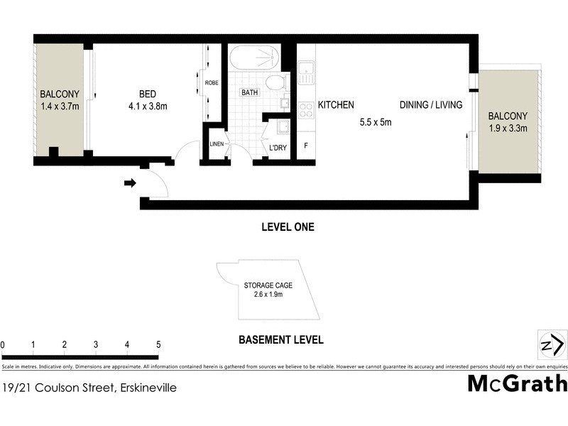 19/21 Coulson Street, Erskineville NSW 2043 Floorplan