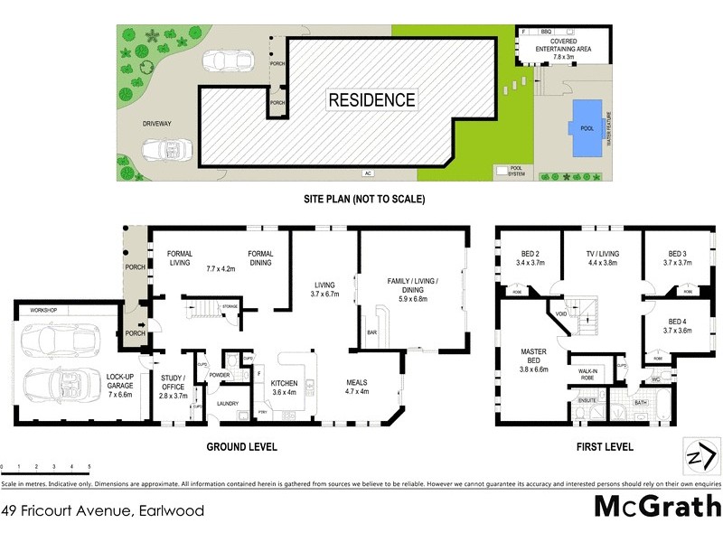 49 Fricourt Avenue, Earlwood NSW 2206 Floorplan