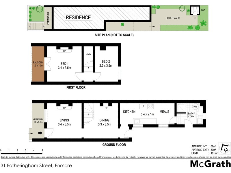 31 Fotheringham Street, Enmore NSW 2042 Floorplan