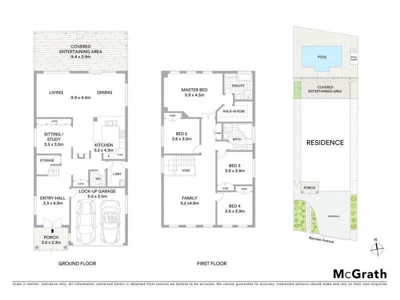 55 Bayview Avenue, Earlwood NSW 2206 Floorplan