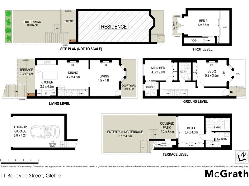 11 Bellevue Street, Glebe NSW 2037 Floorplan