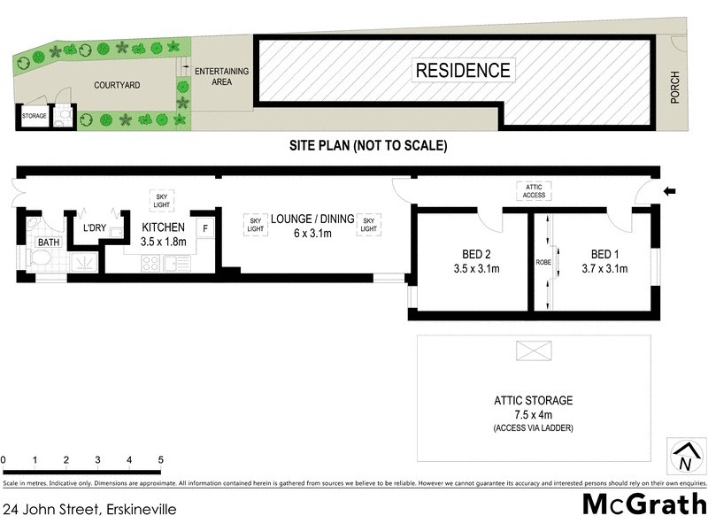 24 John Street, Erskineville NSW 2043 Floorplan