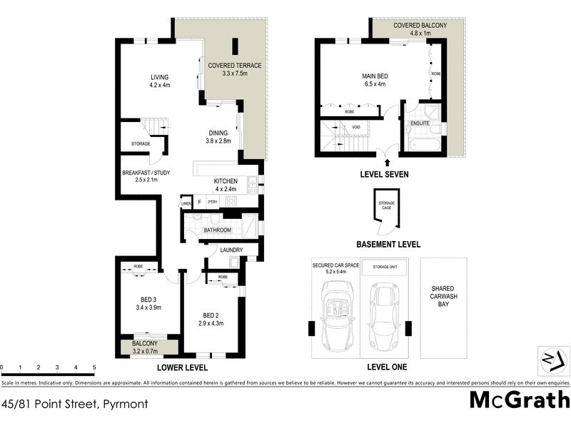 45/81 Point Street, Pyrmont NSW 2009 Floorplan