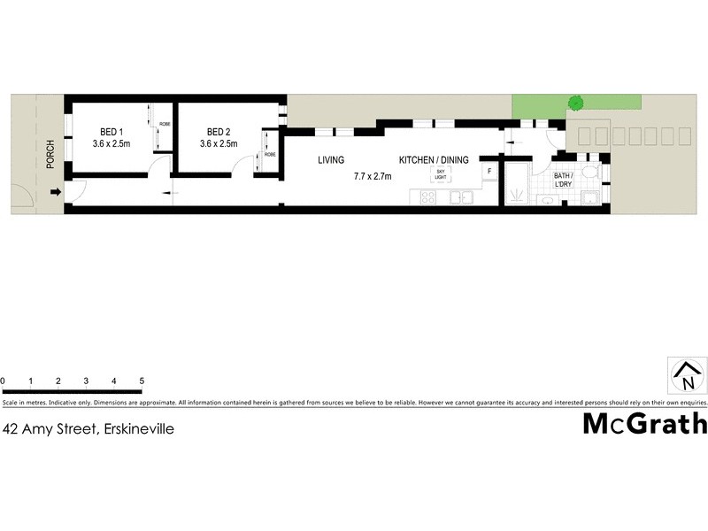 42 Amy Street, Erskineville NSW 2043 Floorplan