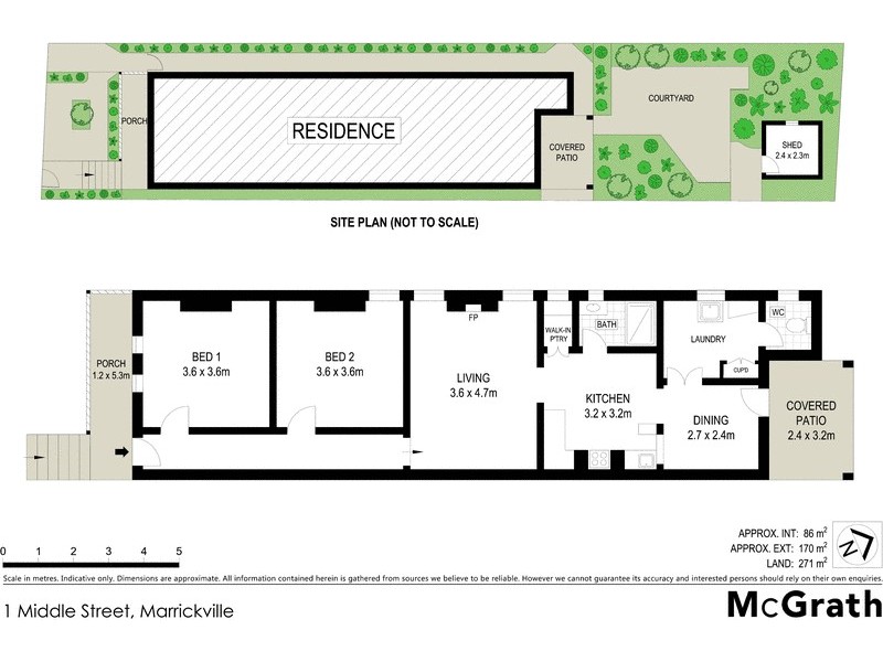 1 Middle Street, Marrickville NSW 2204 Floorplan