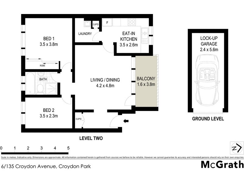 6/135 Croydon Avenue, Croydon Park NSW 2133 Floorplan