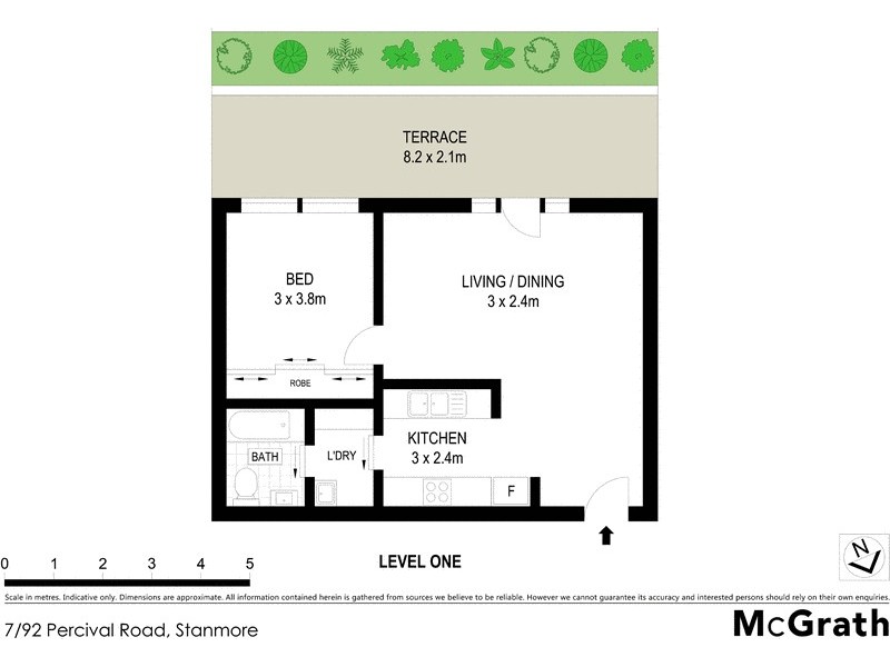 7/92 Percival Road, Stanmore NSW 2048 Floorplan