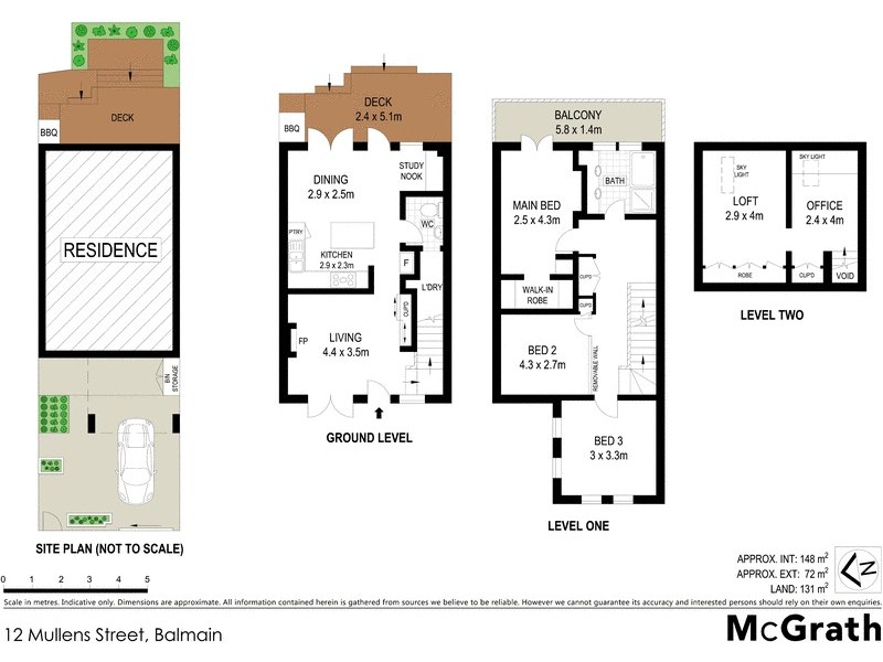 12 Mullens Street, Balmain NSW 2041 Floorplan