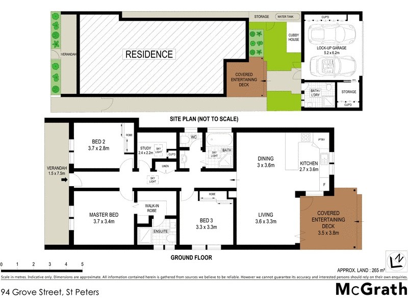 94 Grove Street, St Peters NSW 2044 Floorplan