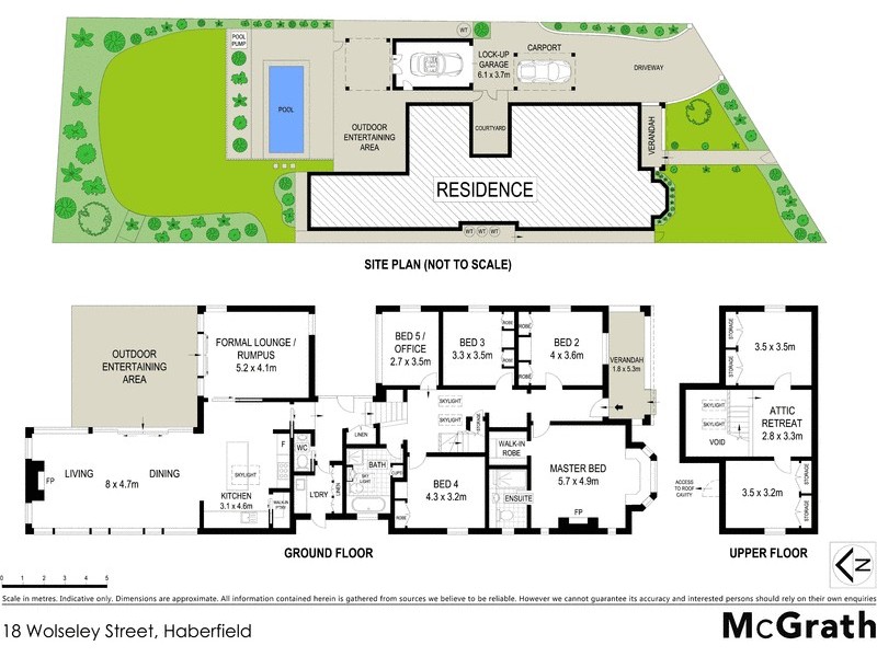 18 Wolseley Street, Haberfield NSW 2045 Floorplan