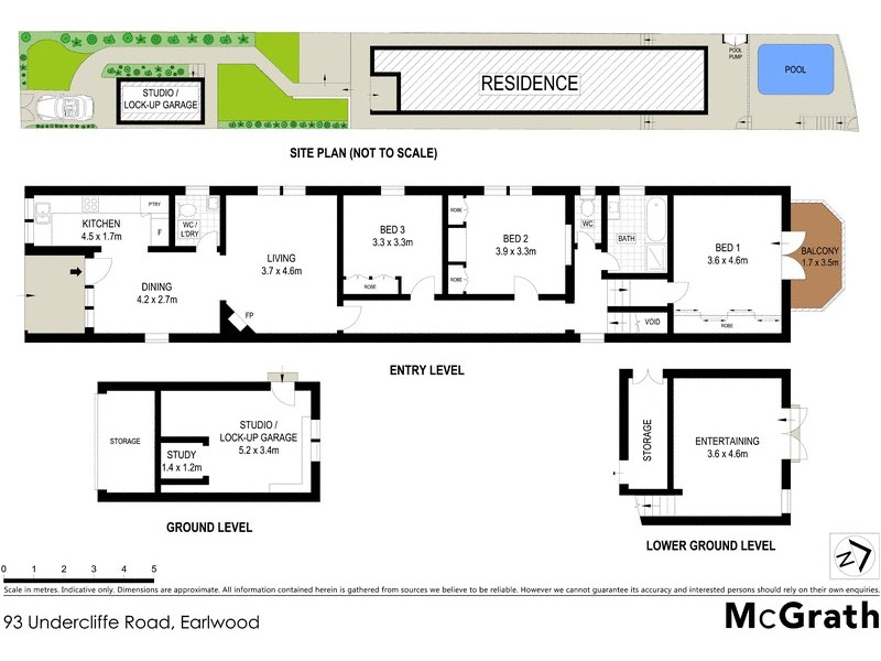 93 Undercliffe Road, Earlwood NSW 2206 Floorplan