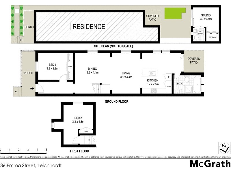 36 Emma Street, Leichhardt NSW 2040 Floorplan