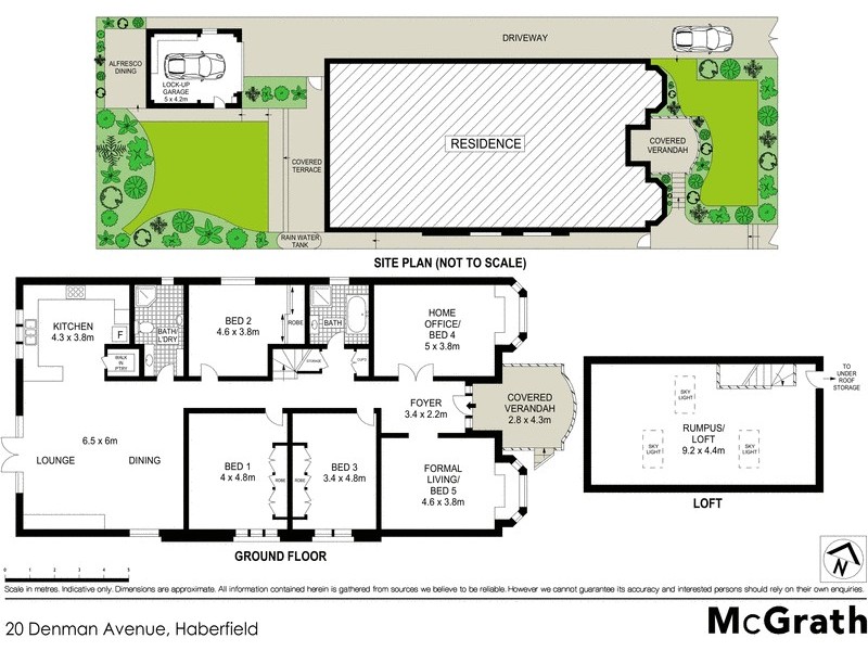 20 Denman Avenue, Haberfield NSW 2045 Floorplan