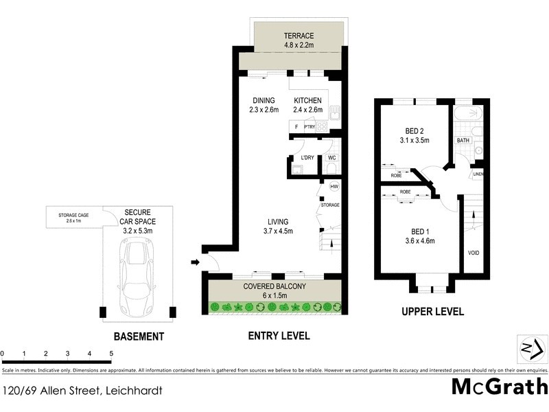 120/69 Allen Street, Leichhardt NSW 2040 Floorplan