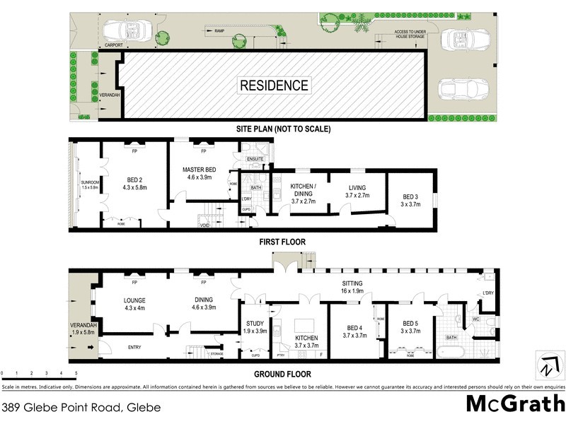 389 Glebe Point Road, Glebe NSW 2037 Floorplan