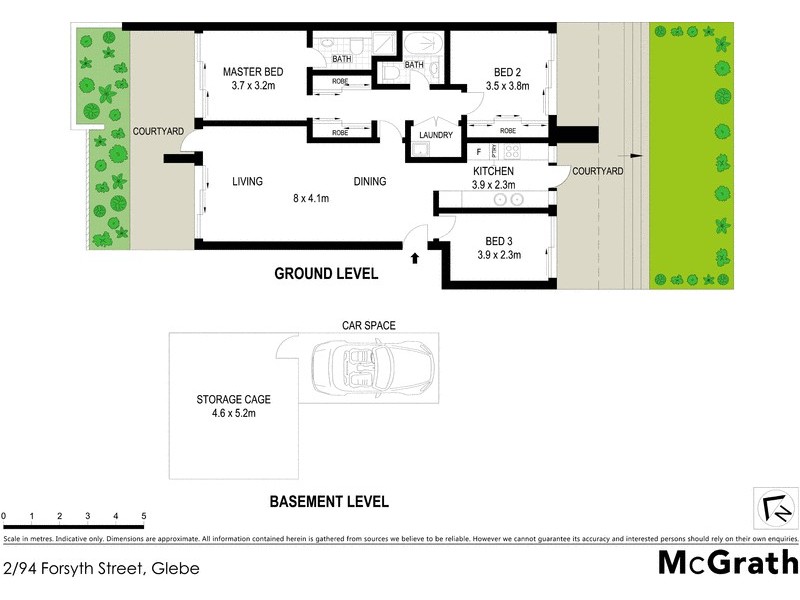 2/94 Forsyth Street, Glebe NSW 2037 Floorplan