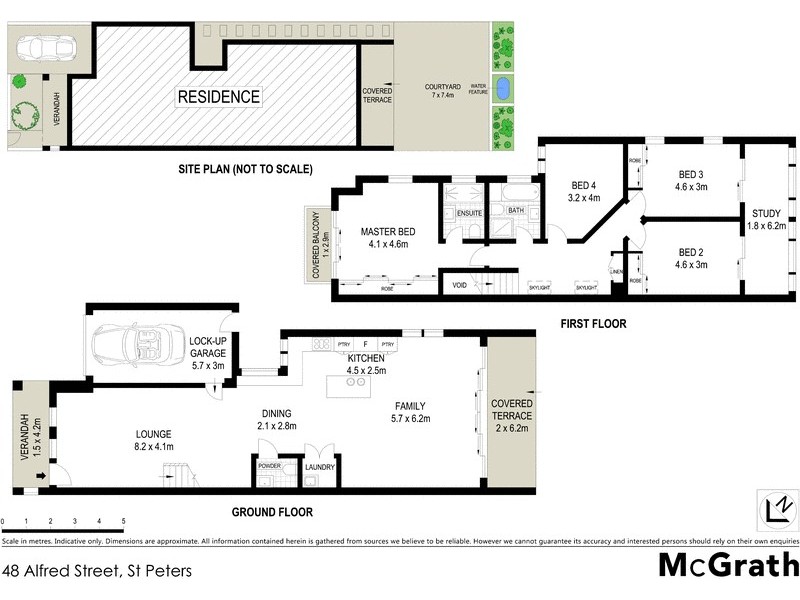 48 Alfred Street, St Peters NSW 2044 Floorplan