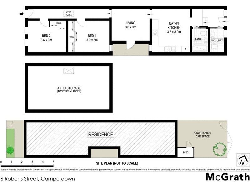 6 Roberts Street, Camperdown NSW 2050 Floorplan