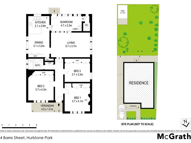 4 Barre Street, Hurlstone Park NSW 2193 Floorplan