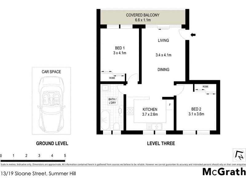 13/19 Sloane Street, Summer Hill NSW 2130 Floorplan