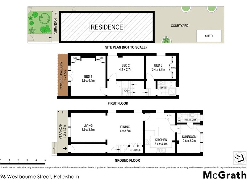 96 Westbourne Street, Petersham NSW 2049 Floorplan