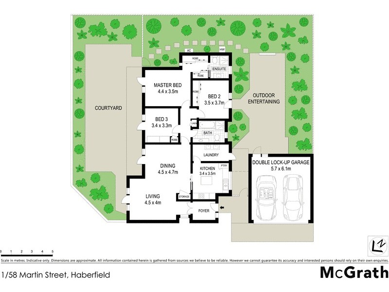1/58 Martin Street, Haberfield NSW 2045 Floorplan