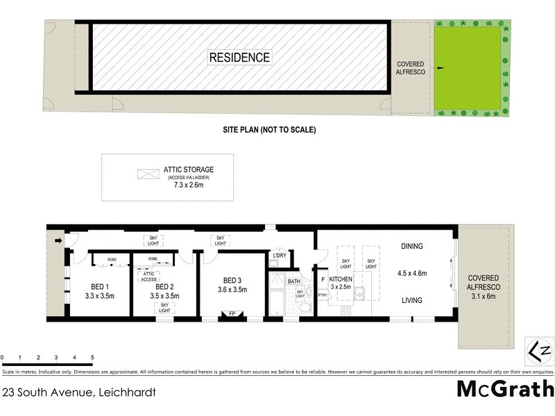 23 South Avenue, Leichhardt NSW 2040 Floorplan