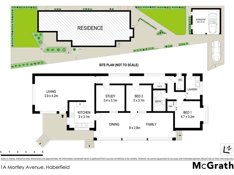 1A Mortley Avenue, Haberfield NSW 2045 Floorplan