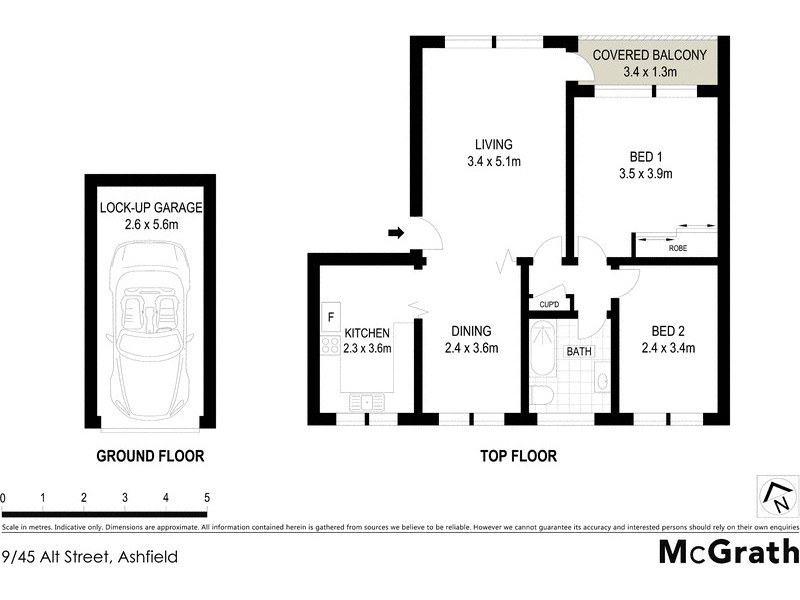 9/45 Alt Street, Ashfield NSW 2131 Floorplan