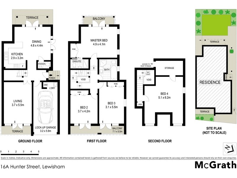 16A Hunter Street, Lewisham NSW 2049 Floorplan