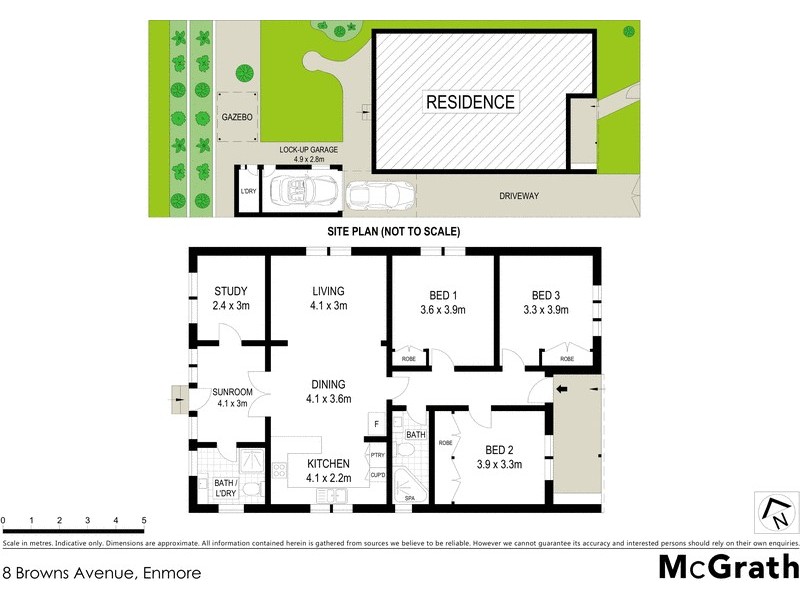 8 Browns Avenue, Enmore NSW 2042 Floorplan