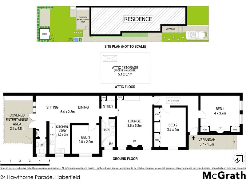 24 Hawthorne Parade, Haberfield NSW 2045 Floorplan