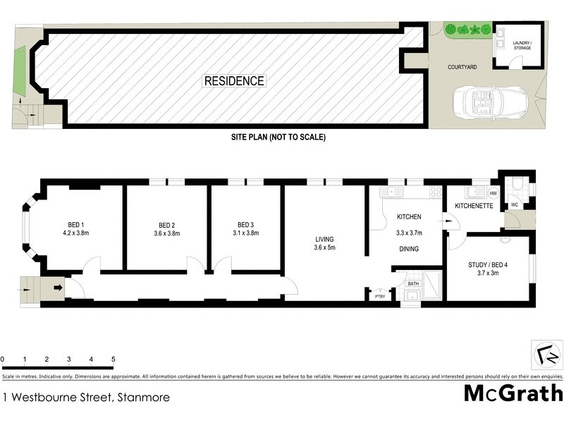 1 Westbourne Street, Stanmore NSW 2048 Floorplan