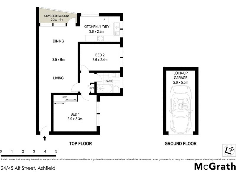 24/45 Alt Street, Ashfield NSW 2131 Floorplan