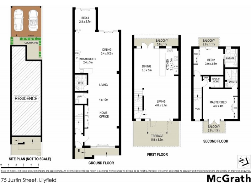 75 Justin Street, Lilyfield NSW 2040 Floorplan
