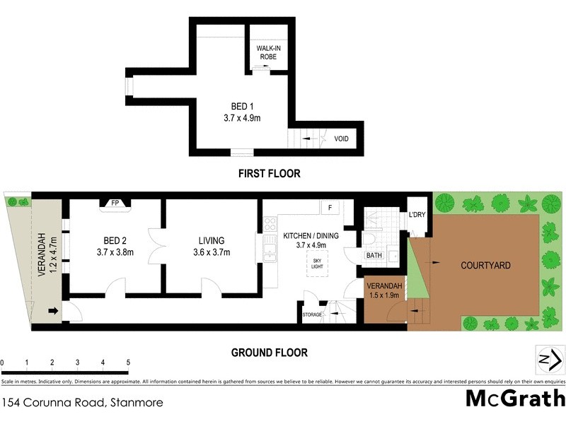 154 Corunna Road, Stanmore NSW 2048 Floorplan