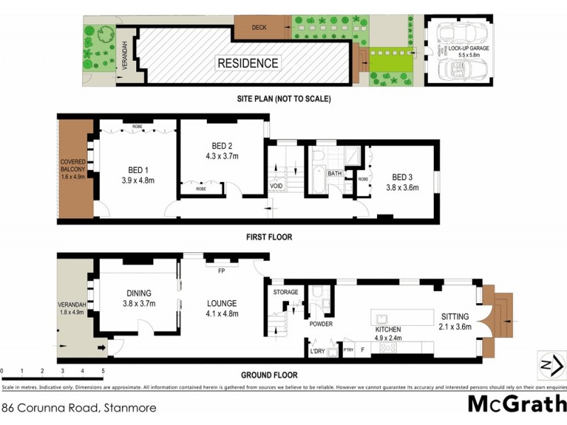 86 Corunna Road, Stanmore NSW 2048 Floorplan