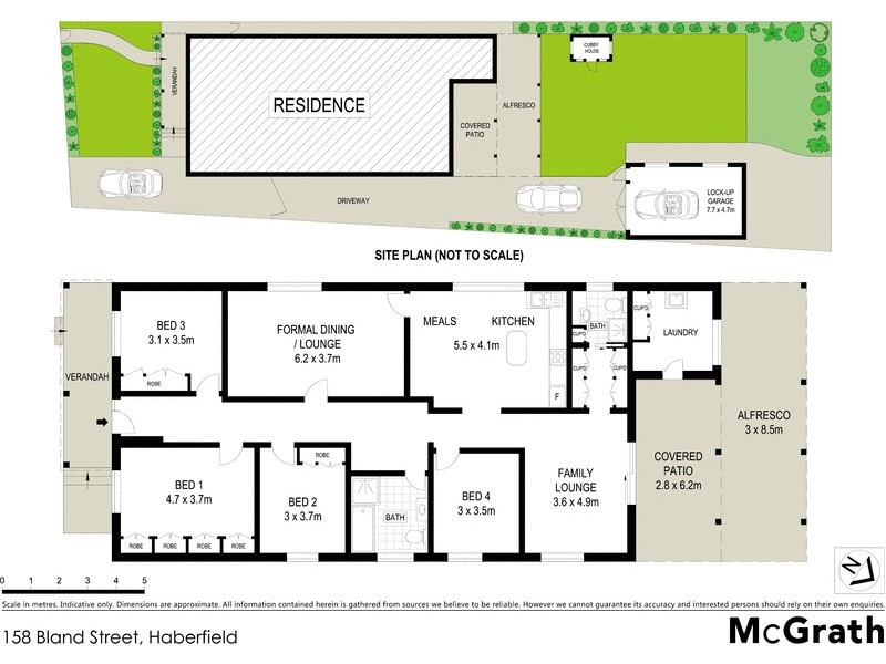 158 Bland Street, Haberfield NSW 2045 Floorplan