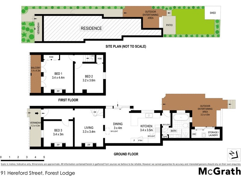 91 Hereford Street, Forest Lodge NSW 2037 Floorplan