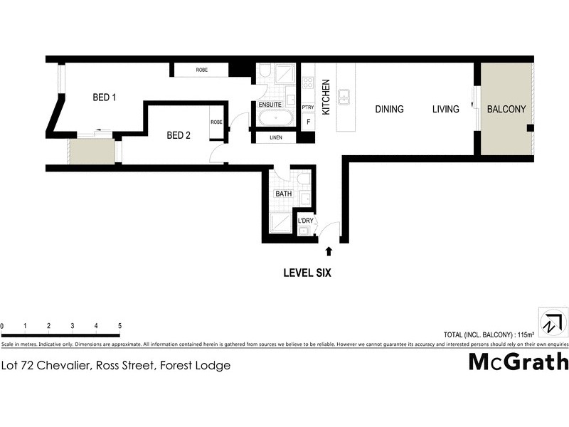 Lot 72 Chevalier, Ross Street, Forest Lodge NSW 2037 Floorplan