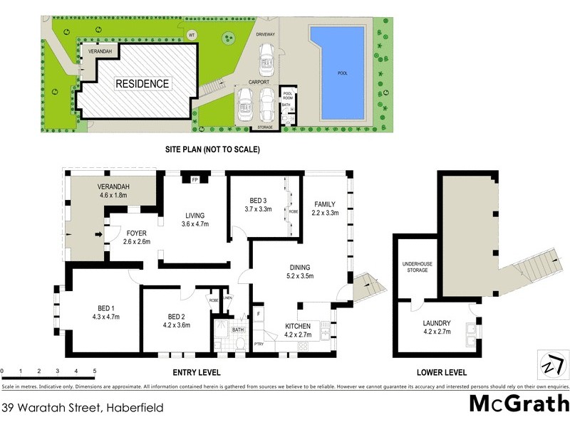 39 Waratah Street, Haberfield NSW 2045 Floorplan