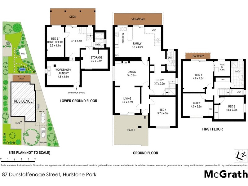 87 Dunstaffenage Street, Hurlstone Park NSW 2193 Floorplan