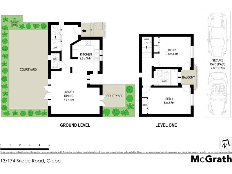 13/174 Bridge Road, Glebe NSW 2037 Floorplan
