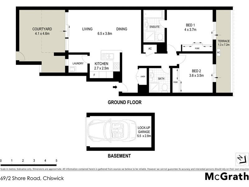 69/2 Shore Road, Chiswick NSW 2046 Floorplan