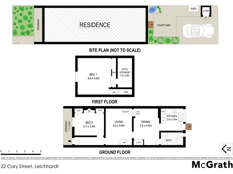 22 Cary Street, Leichhardt NSW 2040 Floorplan