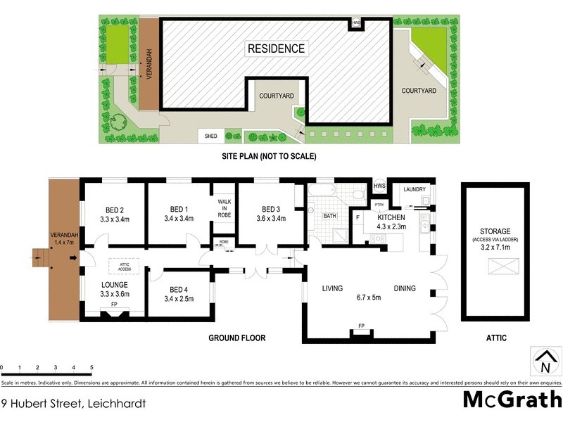 9 Hubert Street, Leichhardt NSW 2040 Floorplan