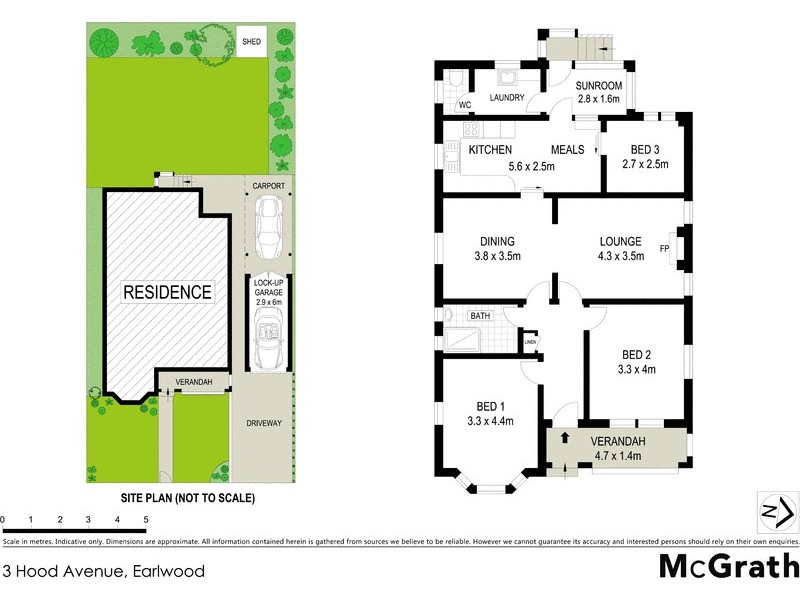 3 Hood Avenue, Earlwood NSW 2206 Floorplan
