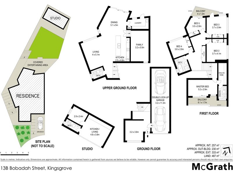 13B Bobadah Street, Kingsgrove NSW 2208 Floorplan