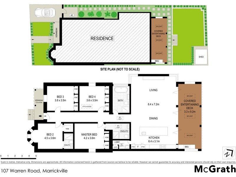 107 Warren Road, Marrickville NSW 2204 Floorplan