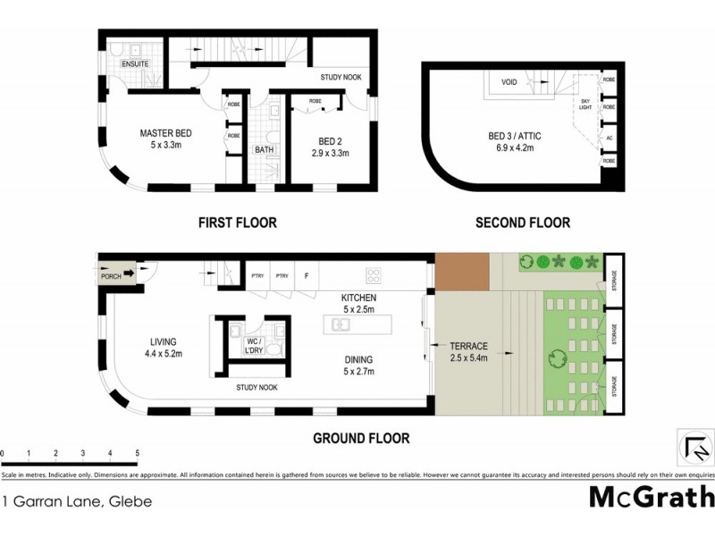 1 Garran Lane, Glebe NSW 2037 Floorplan
